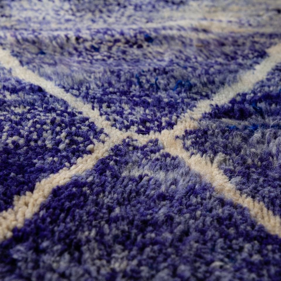 Sabira Blue and Beige Area Rug
