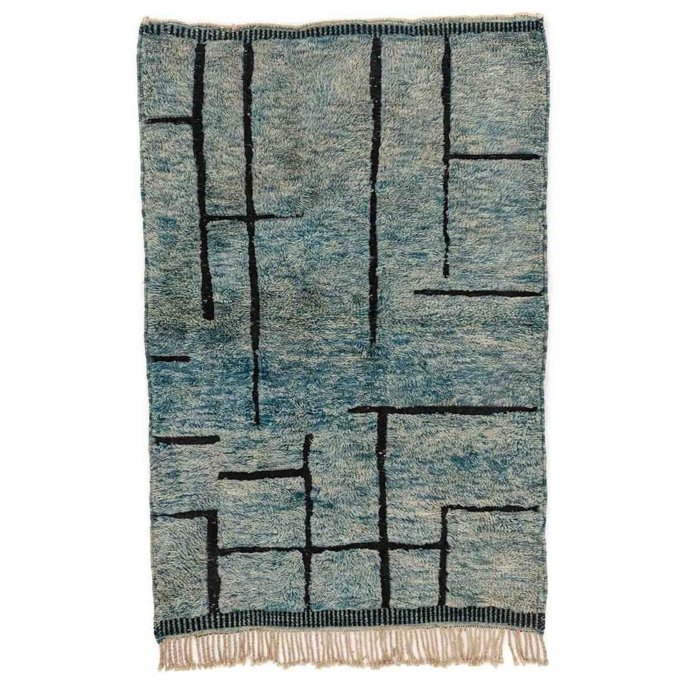 Anyr Abstract Blue Rug