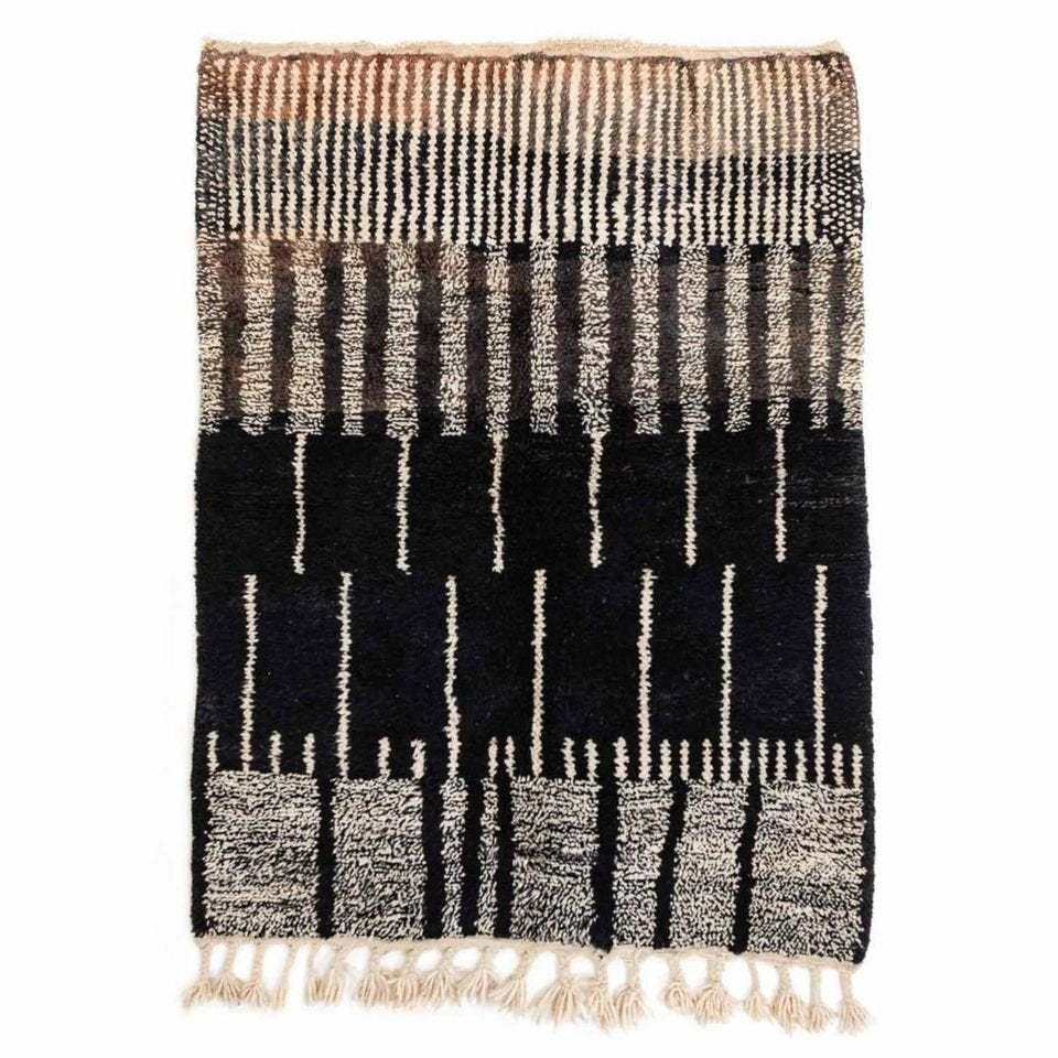 Nivada Black Brown Rug