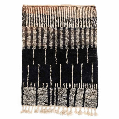 Nivada Black Brown Rug