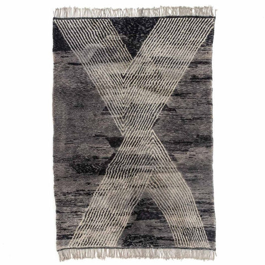 Soumi Abstract Gray Rug