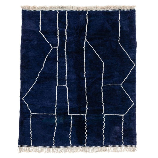 Sraya Blue and White Rug