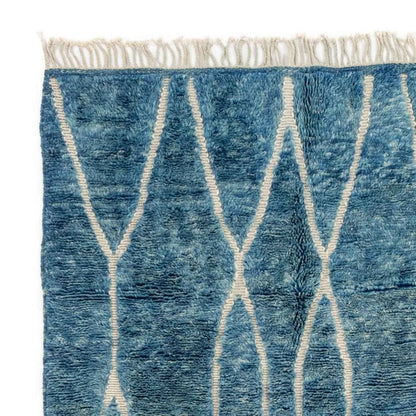 Bahar Blue and White Area Rug