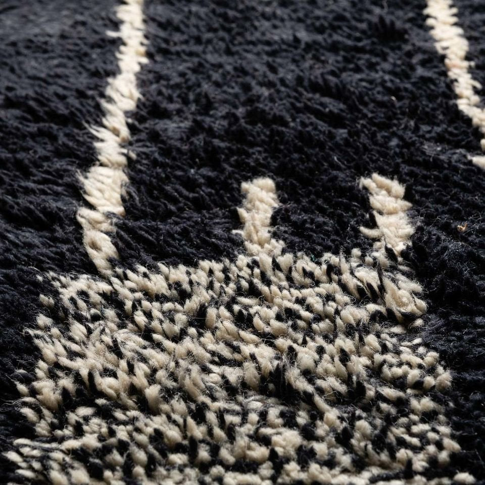 Nivada Black Brown Rug
