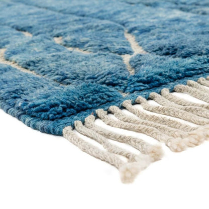 Bahar Blue and White Area Rug