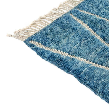 Bahar Blue and White Area Rug