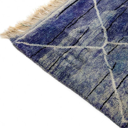 Sabira Blue and Beige Area Rug