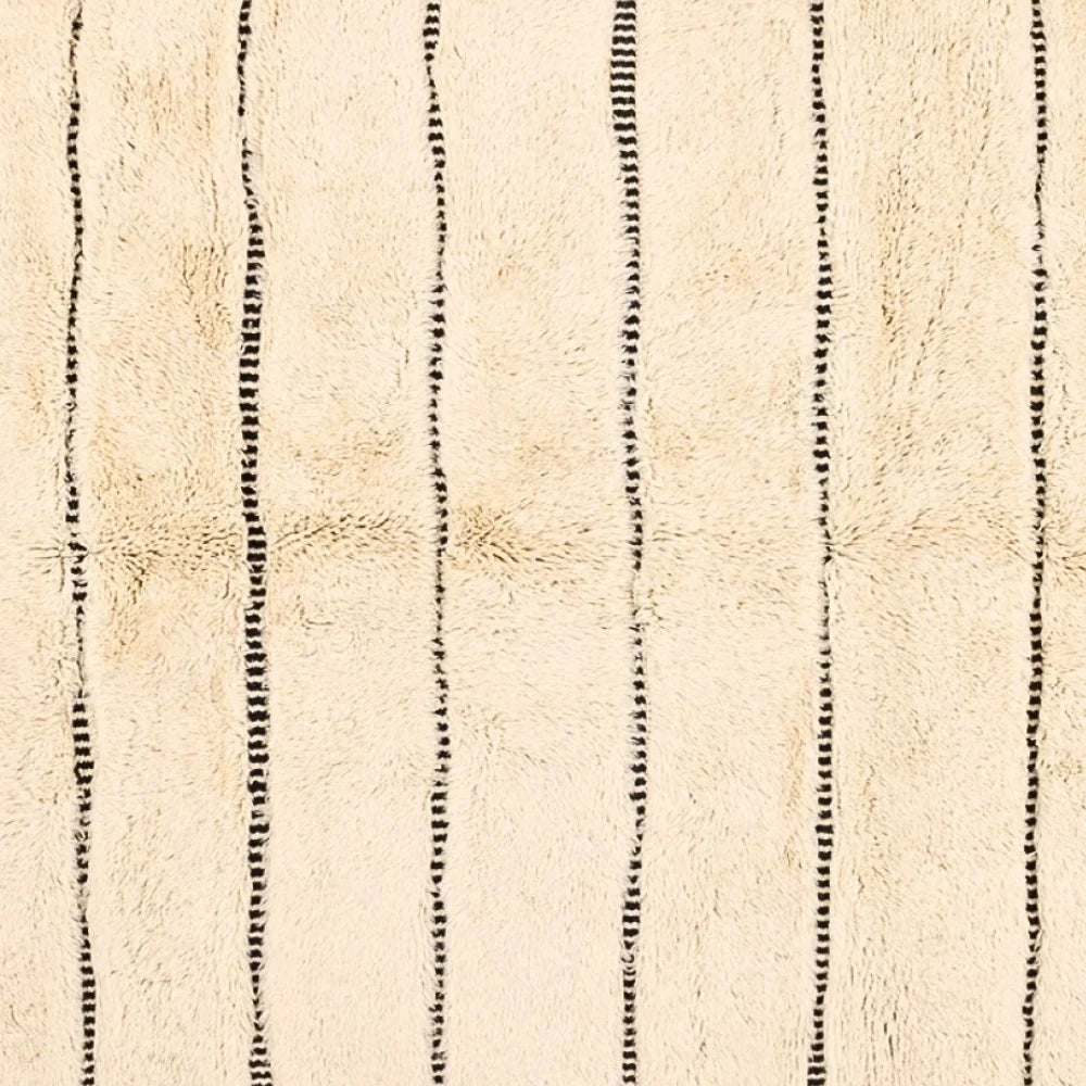 Nomadic Stripes Beige Striped Rug