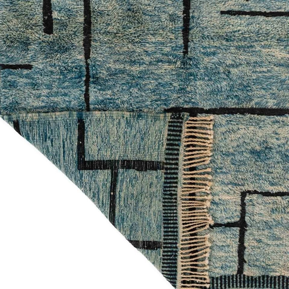 Anyr Abstract Blue Rug