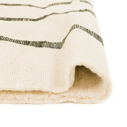 Maria Beige and Black Area Rug