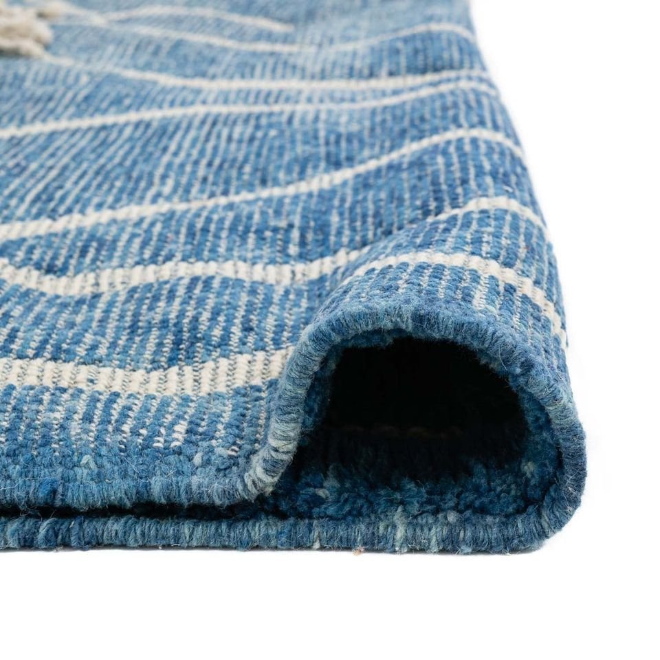 Bahar Blue and White Area Rug