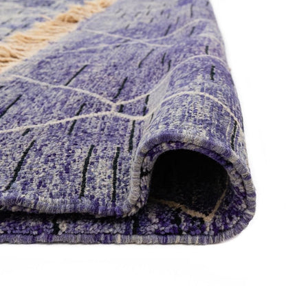 Sabira Blue and Beige Area Rug