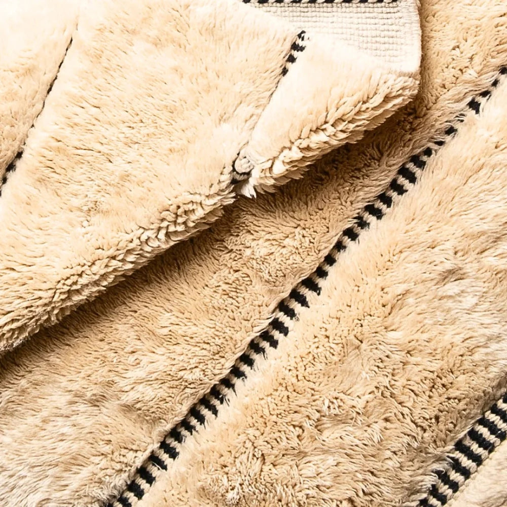 Nomadic Stripes Beige Striped Rug