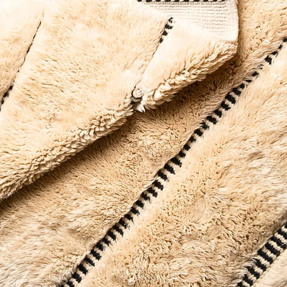 Nomadic Stripes Beige Striped Rug