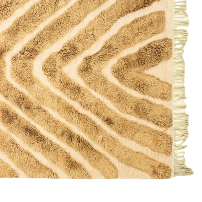 Caramel Vein – Modern Abstract Rug