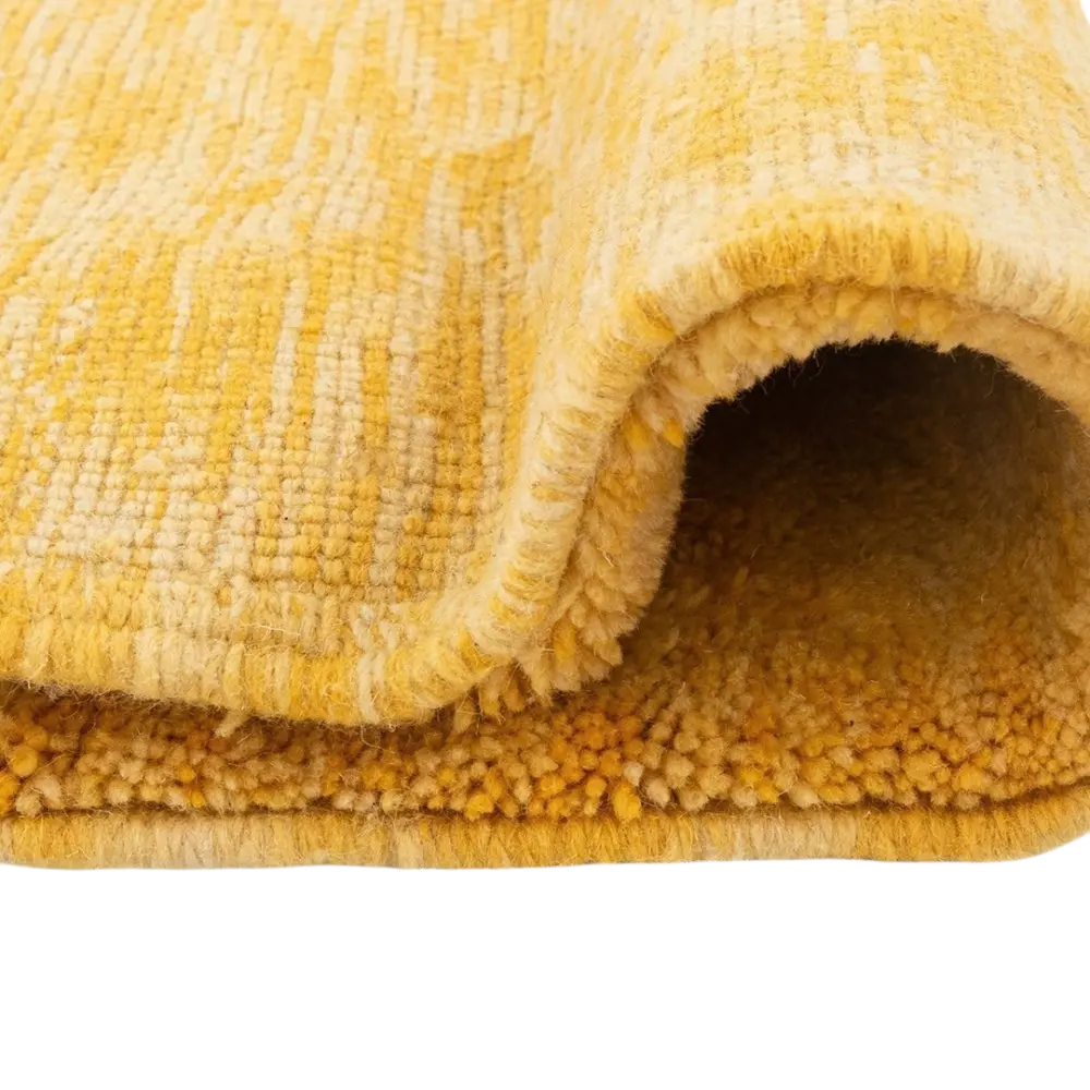 Chourouk Yellow Black Rug
