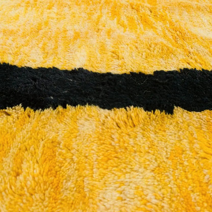 Chourouk Yellow Black Rug