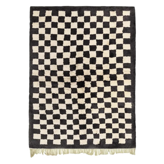 Dama Black and White Rug