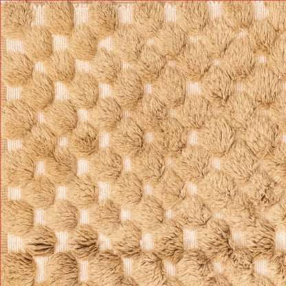 Desert Gold Checkered Rug