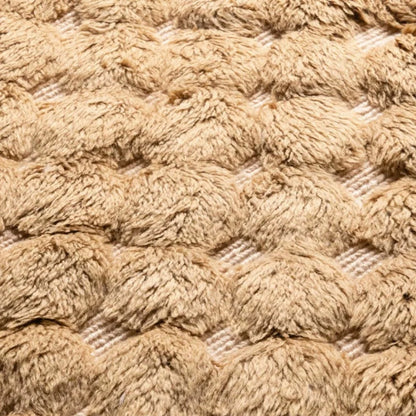 Desert Gold Checkered Rug