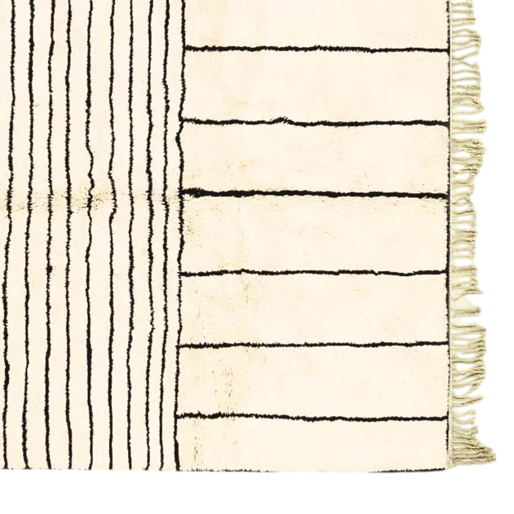 Quiet Lines Striped Area Rug