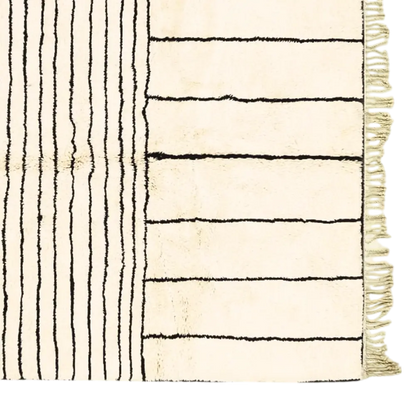Quiet Lines Striped Area Rug