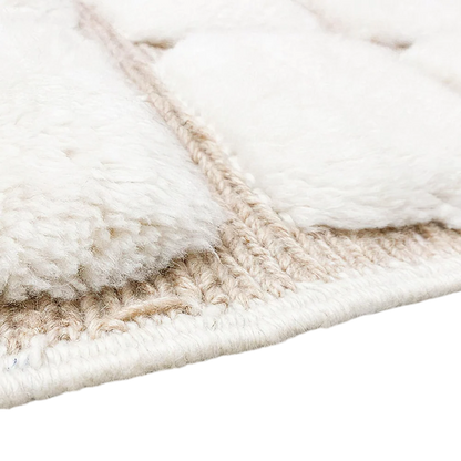 Tidli Lines – White checkered rug