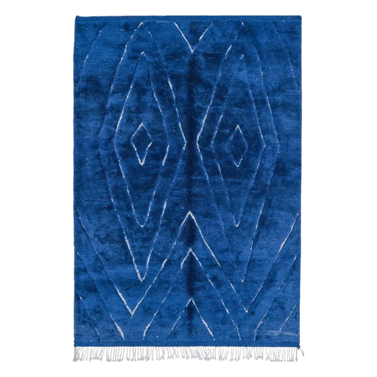 Safi Blue Moroccan Rug