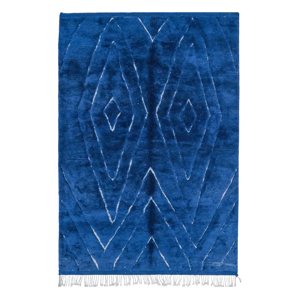 Safi Blue Moroccan Rug