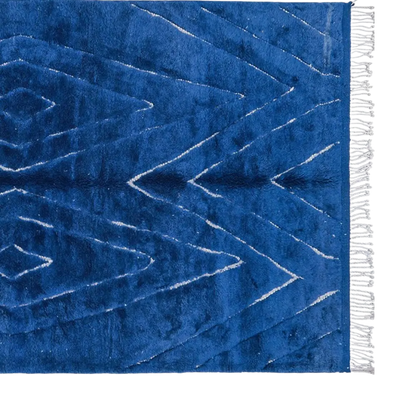 Safi Blue Moroccan Rug