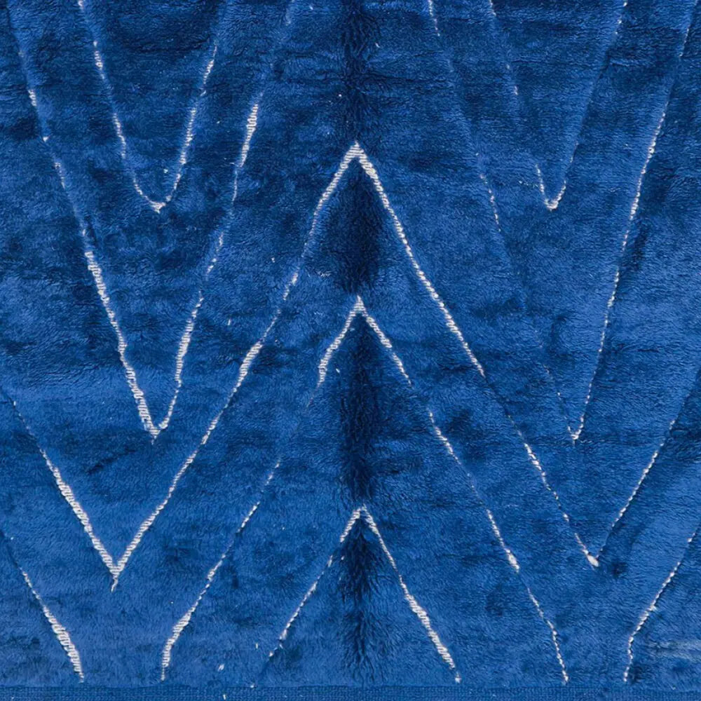 Safi Blue Moroccan Rug