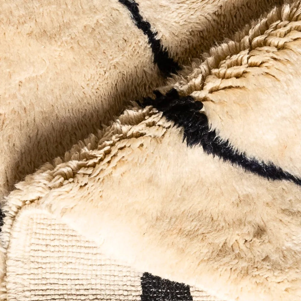 Taz Beige Abstract Rug